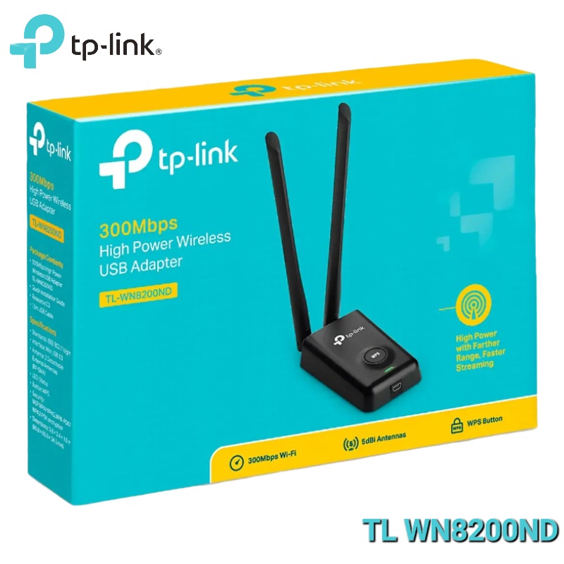 USB WIFI 300 MBPS ADAPTADOR TP LINK TL-WN8200ND